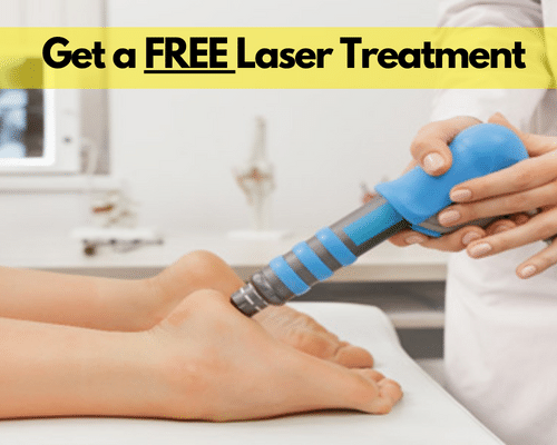 Get a Free Laser Therapy Treatment